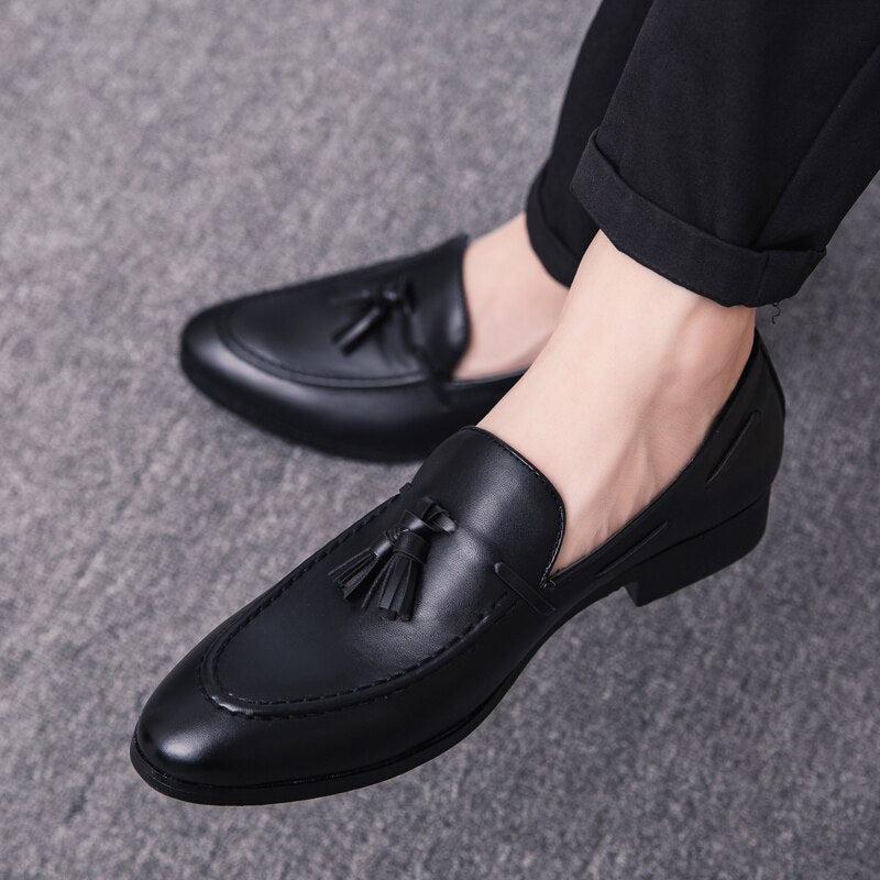 Men's low-top business shoes