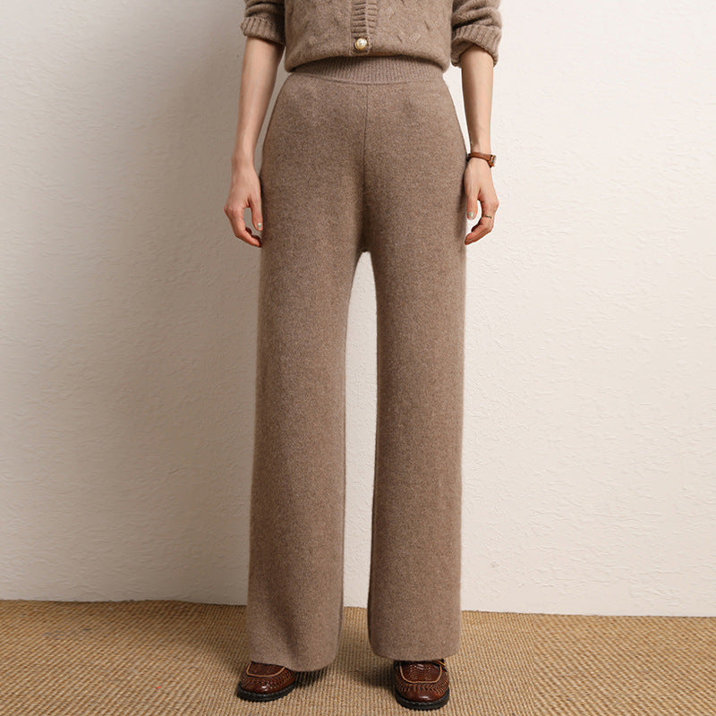 Women's Fashion Straight Casual Temperament Pants