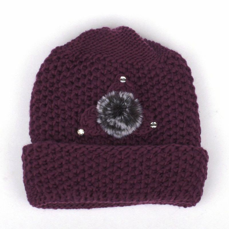 Winter Windproof Thickened Warm Knitting Wool Head Cover