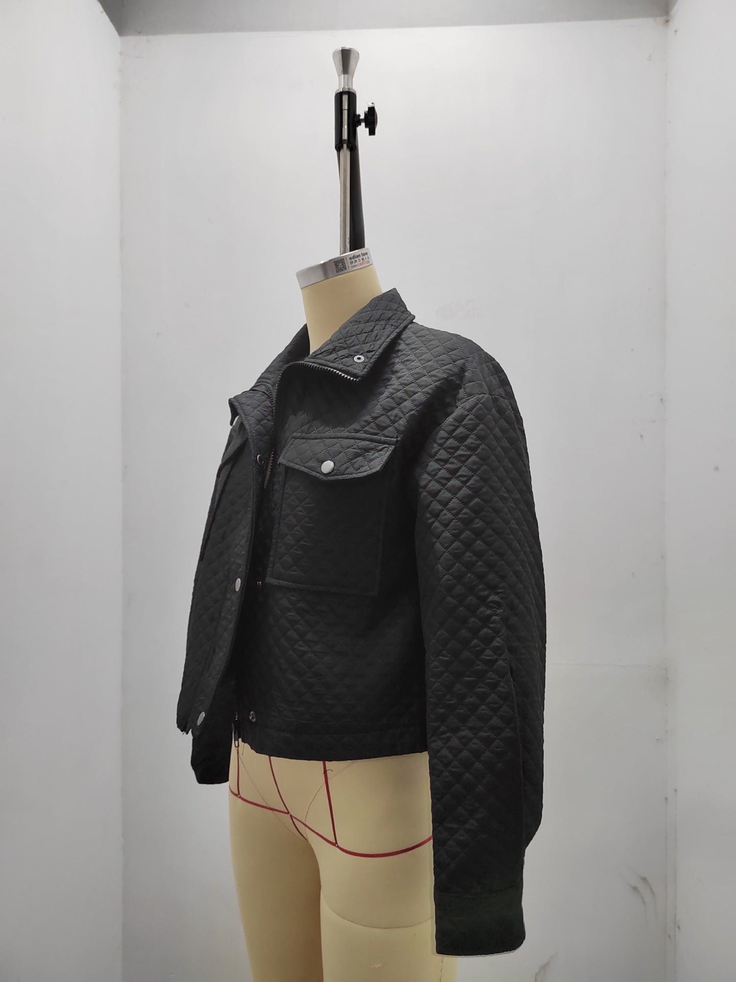 Women's Casual Long Sleeve Coat Lapel Solid Color