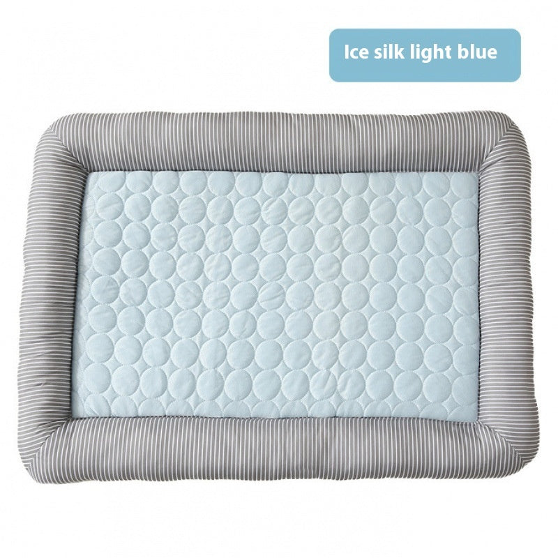 Pet Cool Ice Silk Dog Nest