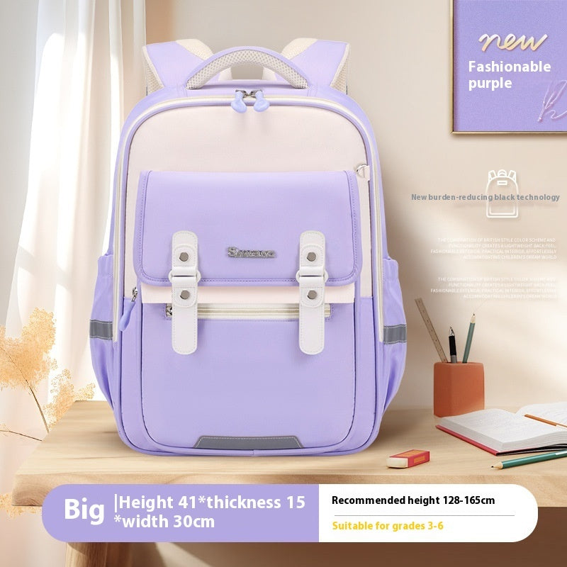 Lightweight And Large Capacity Boys Girls Children School Bag