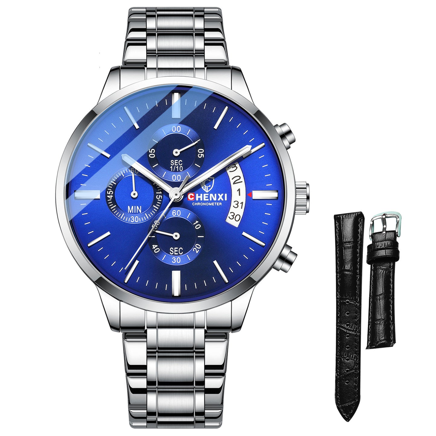 Waterproof Calendar Men's Multifunctional Sports Watch