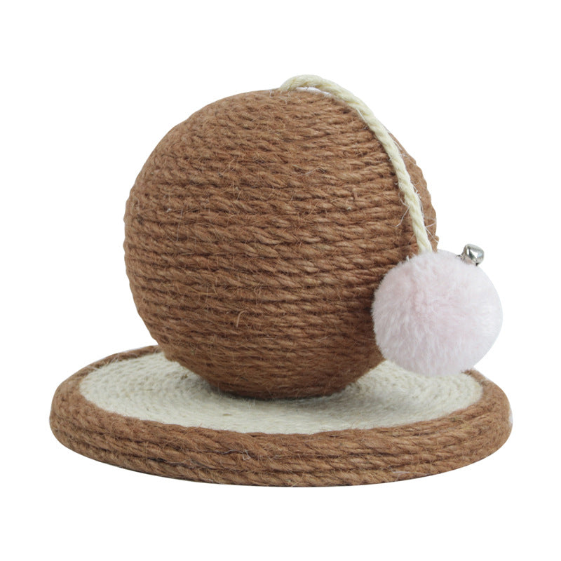 Cat Grabbing Board Sisal Grabbing Column Wear Resistant Round Grinding Grabbing Ball