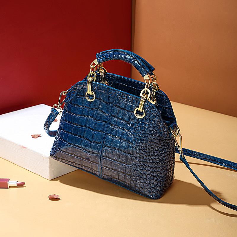 Lace and diamond shoulder bag