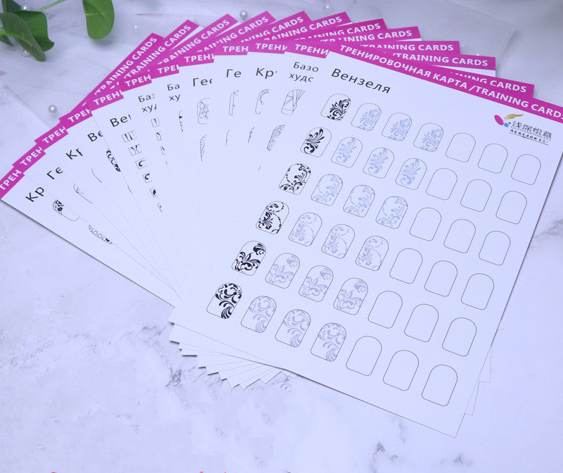 Manicurist Painting Workbook