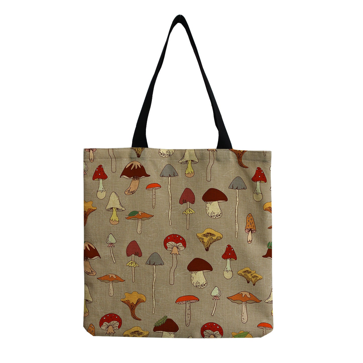 Cartoon Mushroom One-shoulder Portable Reusable Cute Mushroom