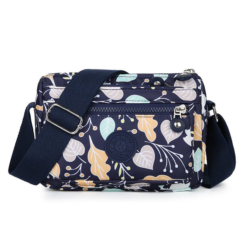 Multi-layer Casual Fashion Messenger Bag Trendy Mobile Phone Change Packet