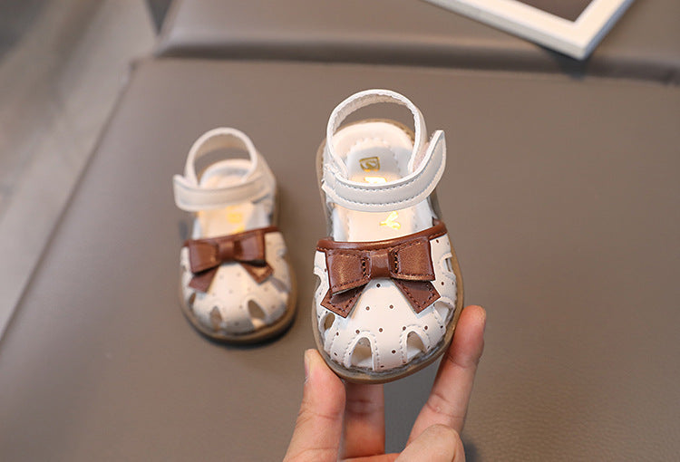 Girl Toddler Bow Old Breathable Baby Girl Sandals