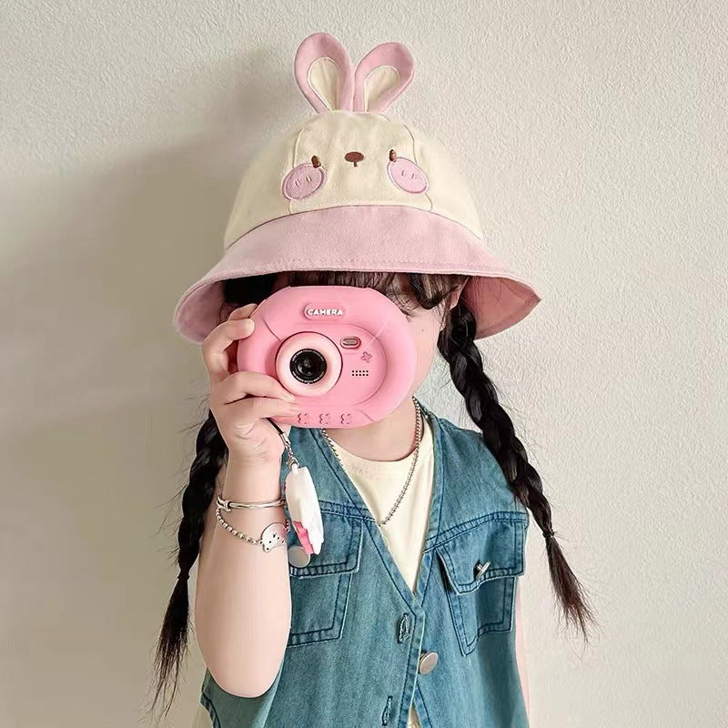 Cute Cartoon Children's Thin Western Style Sun-proof Bucket Hat