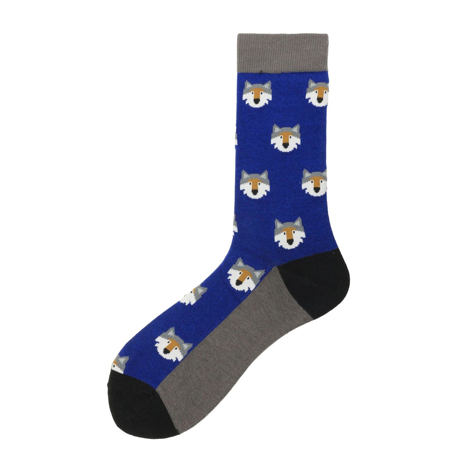 New Men's Colorful Animal Series Cotton Socks