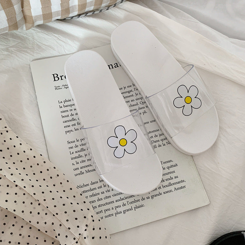 Blomsterord badesandaler og slippers