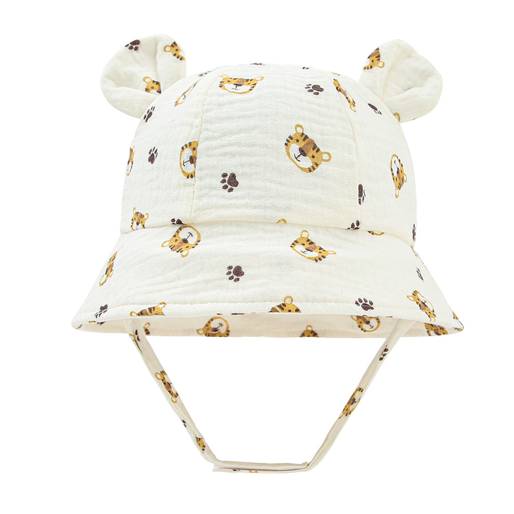 European And American Baby Rabbit Ears Bucket Hat