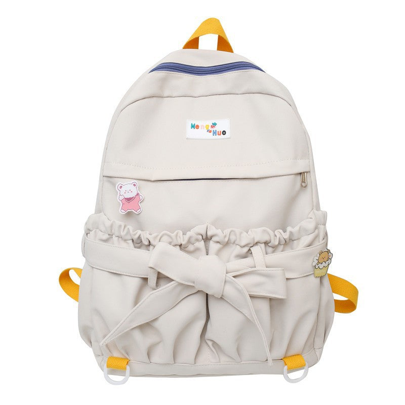 New Cute Bowknot Large Capacity Backpack