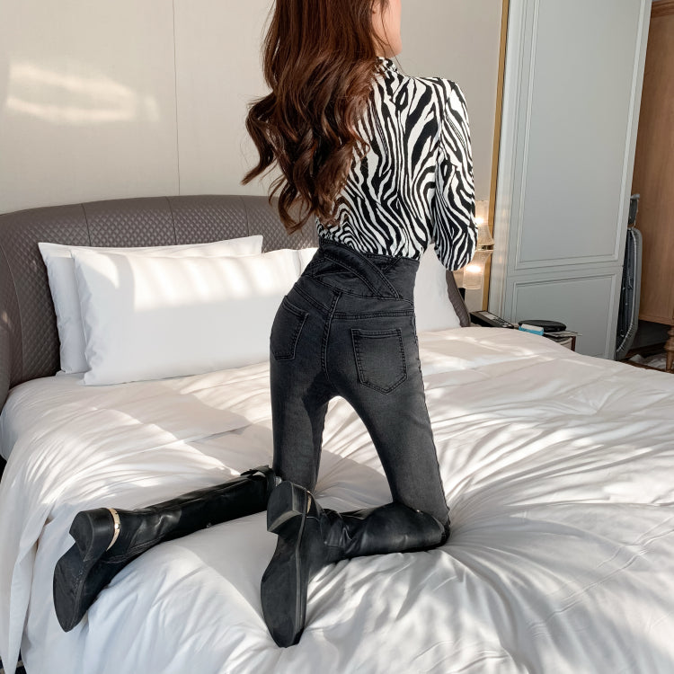 Plus Velvet Slimming All-Match Pencil Pants