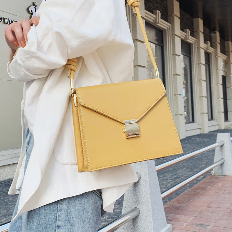 All-match Fashion Messenger Skuldertaske Lille Kvadratisk Taske