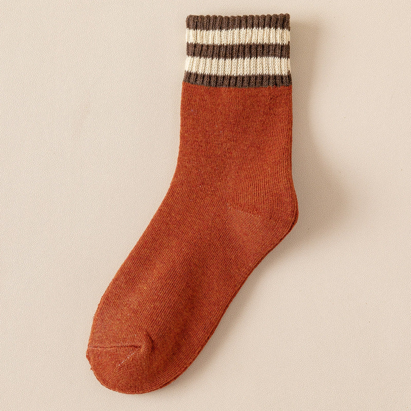 Women's New Cotton Breathable Sweat Absorbing Long Socks