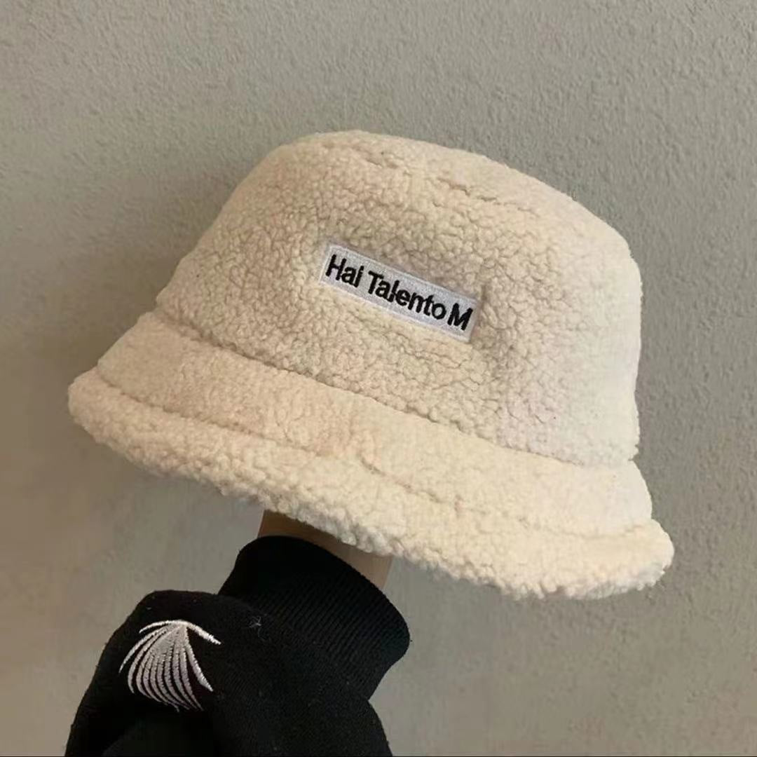 Cute Lamb Wool Fisherman Hat