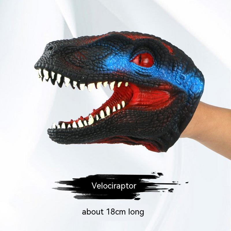 Simulationsdinosaur Tyrannosaurus Rex-handsker Blød Gummi Dyremodel