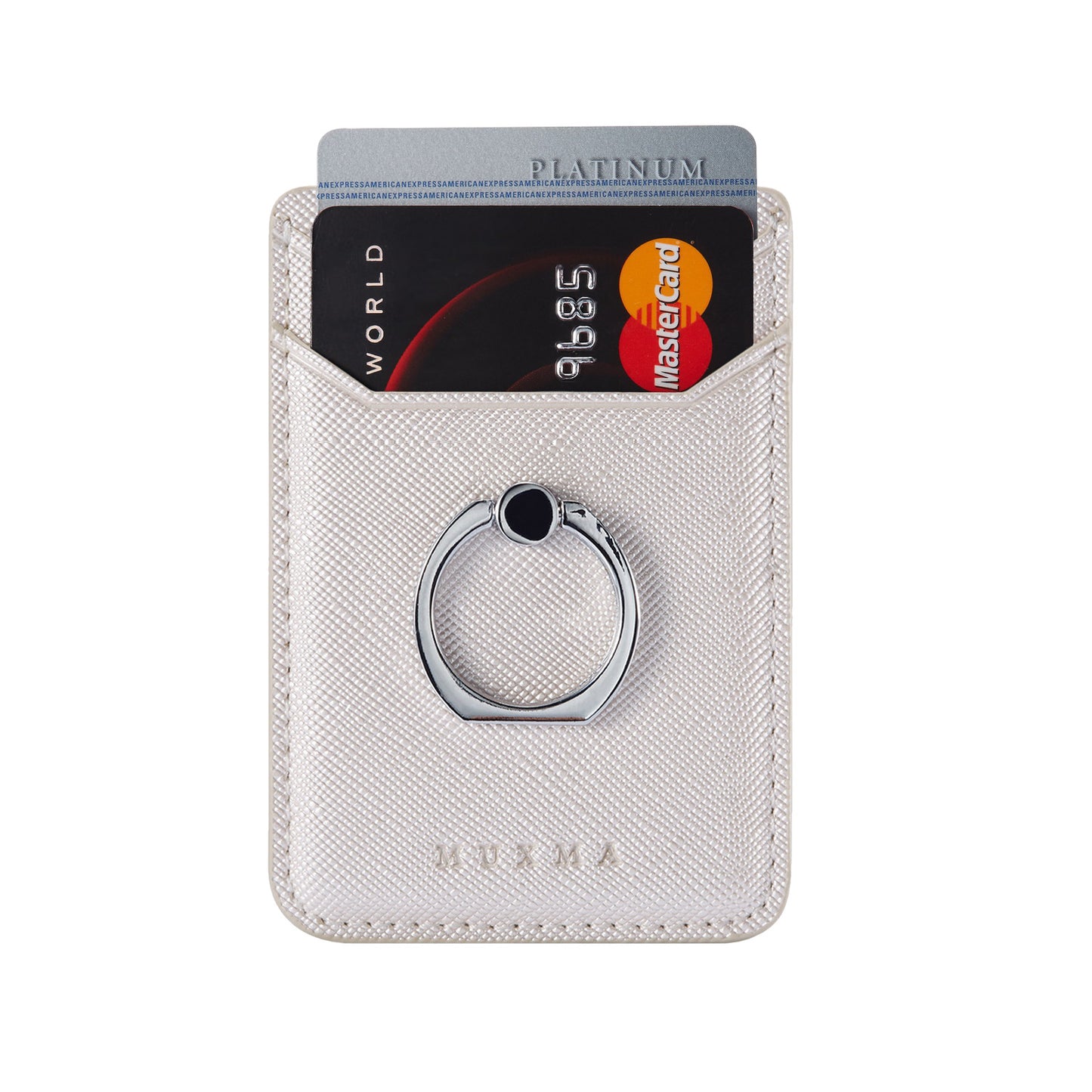 Phone back sticker card holder