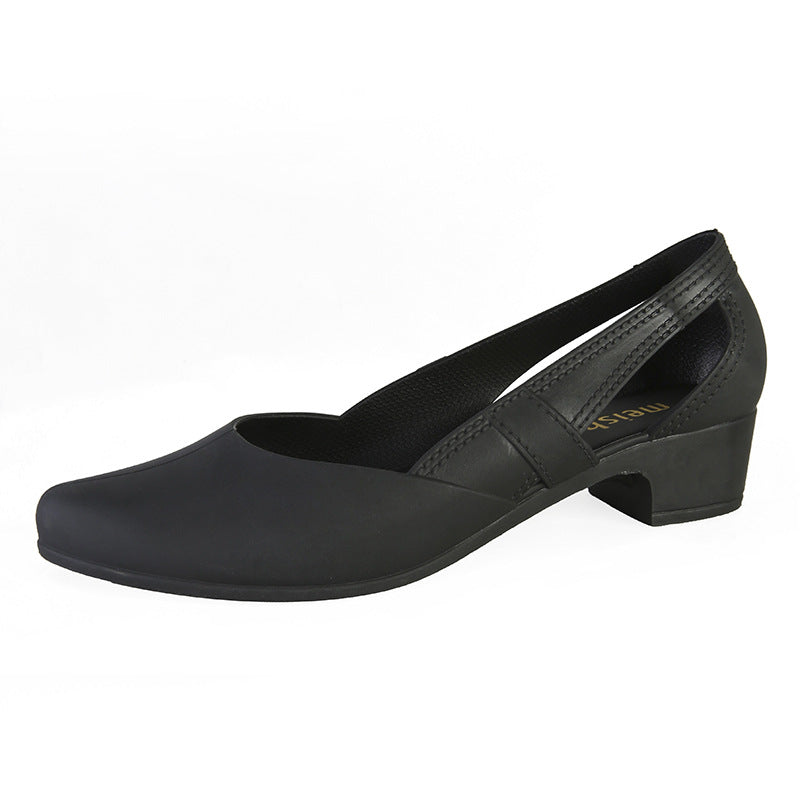 Women's Korean-style Mid-heel Platform Beach Versatile Sandals