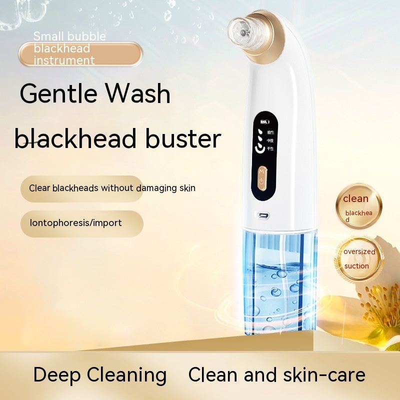 Blackhead Beauty Instrument Small Bubble Water Tank Circulation Facial Acne Pore Cleaning