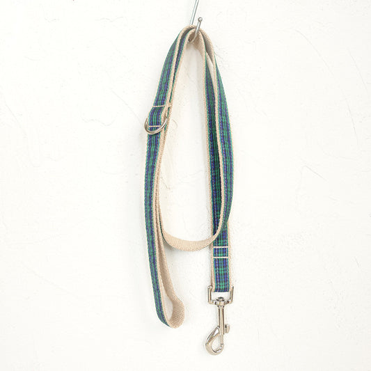 Green Checker Dog Chain