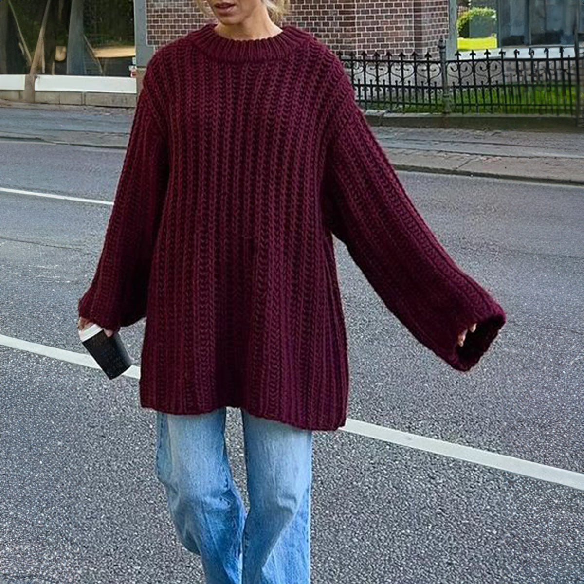 Casual Vacation Wool Coat Women's Clothing