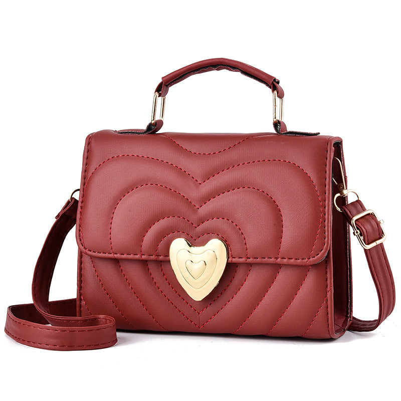 Single Shoulder Bag With Crossbody Carrying