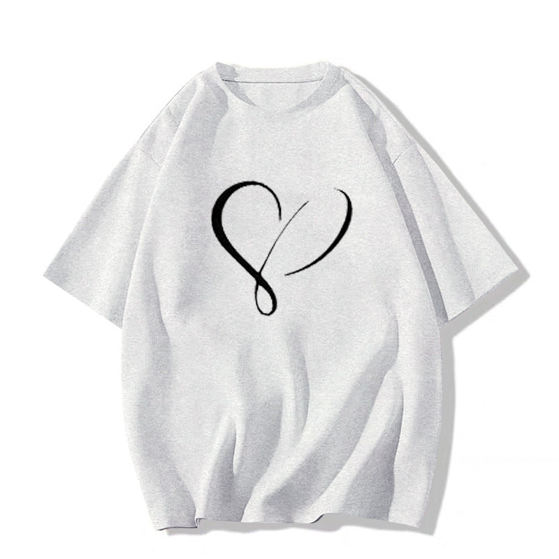 Womens Relaxed Versatile Short-sleeve Top