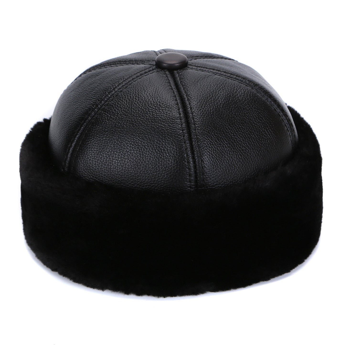 Haining Genuine Leather Cowhide Landlord Hat