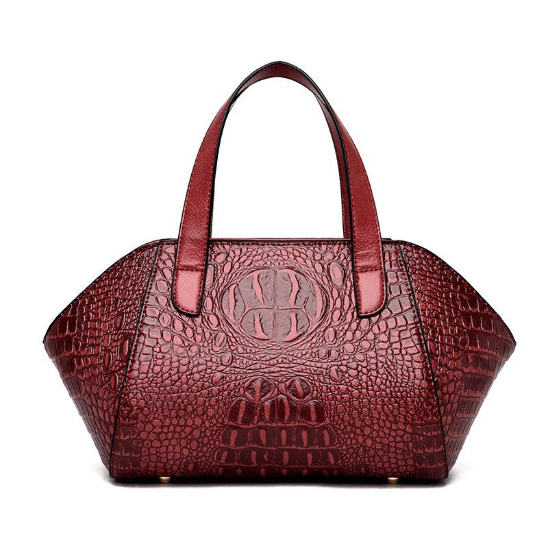 Retro Middle-aged Handbag Diagonal Span Single Room