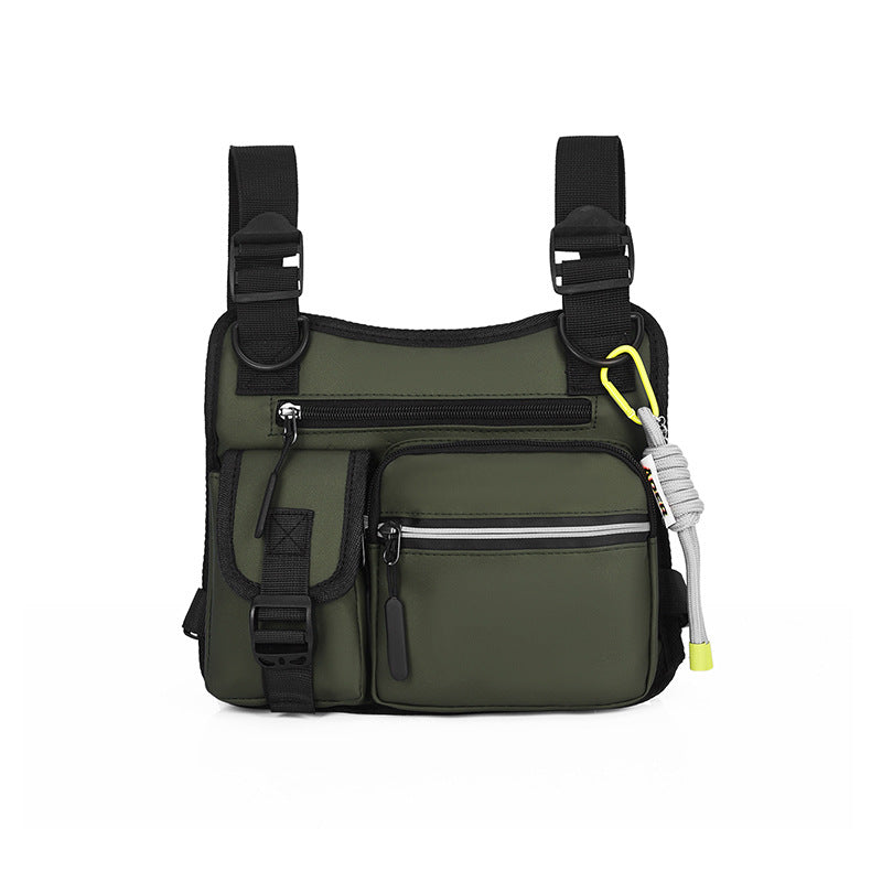Workwear Functional Vest Chest Bag Reflective