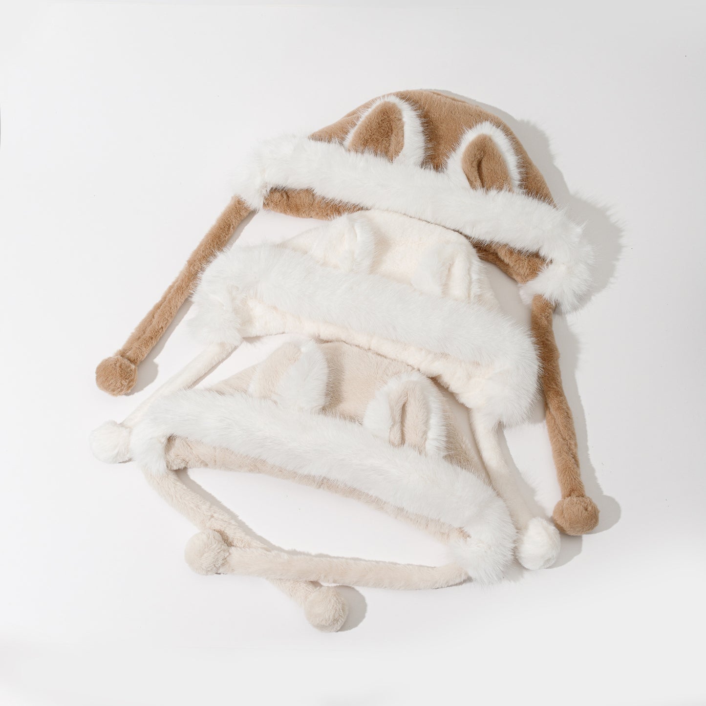 Fox Ears Warm Cartoon Ear Protection Plush Hat