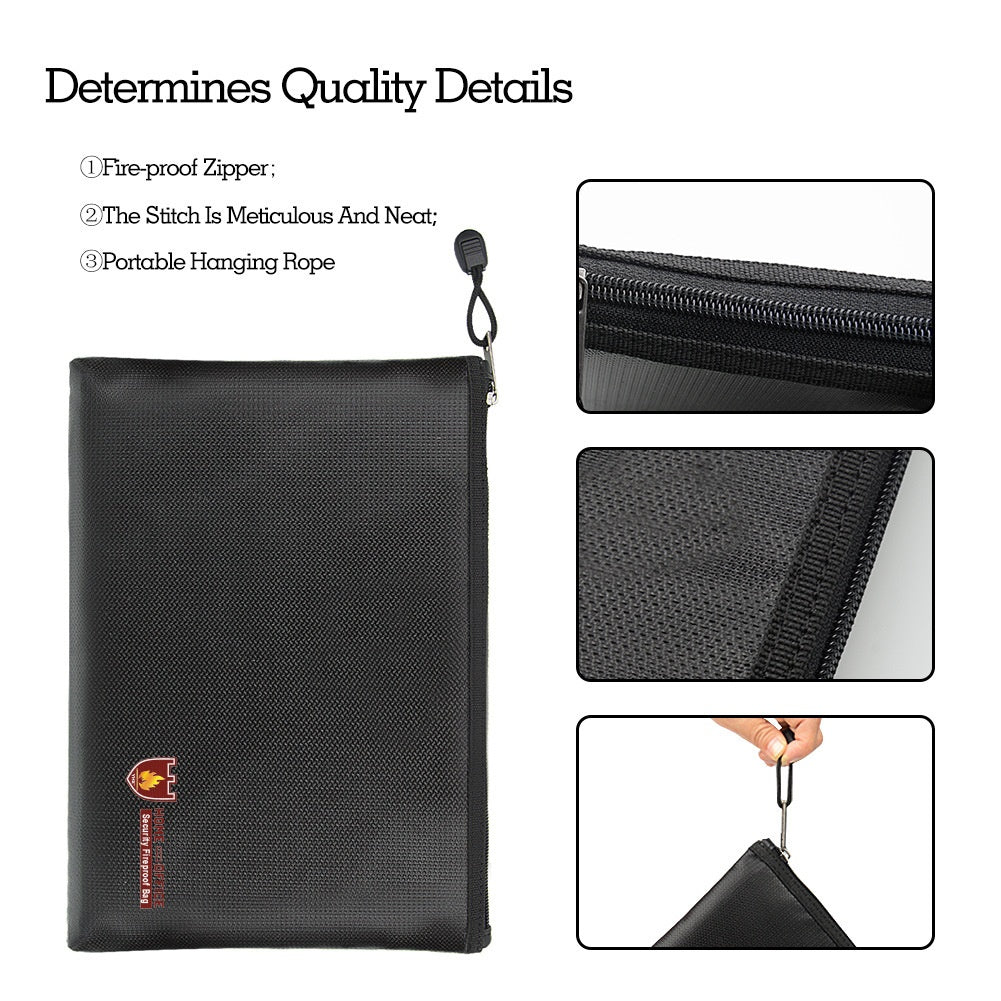 Fireproof And Waterproof Protection Purse