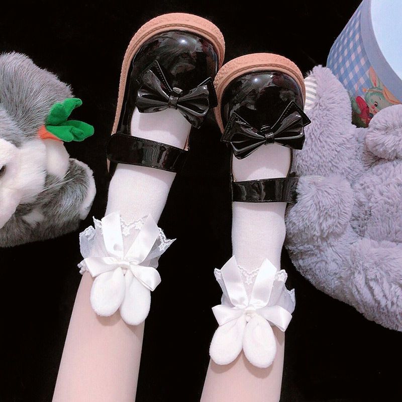 Women's Cute Three-dimensional Bunny Ear Socks
