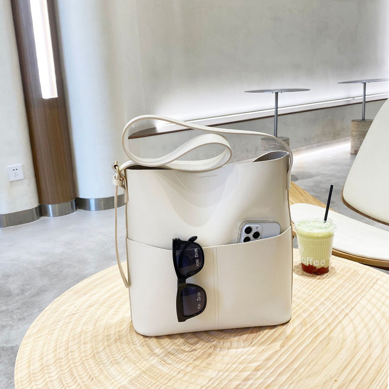 Large Capacity Design Shaping Simple Shoulder Bag Crossbody
