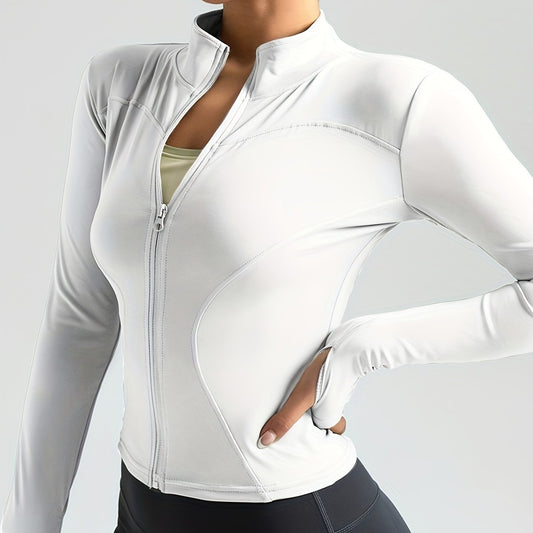 Outdoor Sports Jacket Tight High Elastic Breathable Slim Fit Slimming
