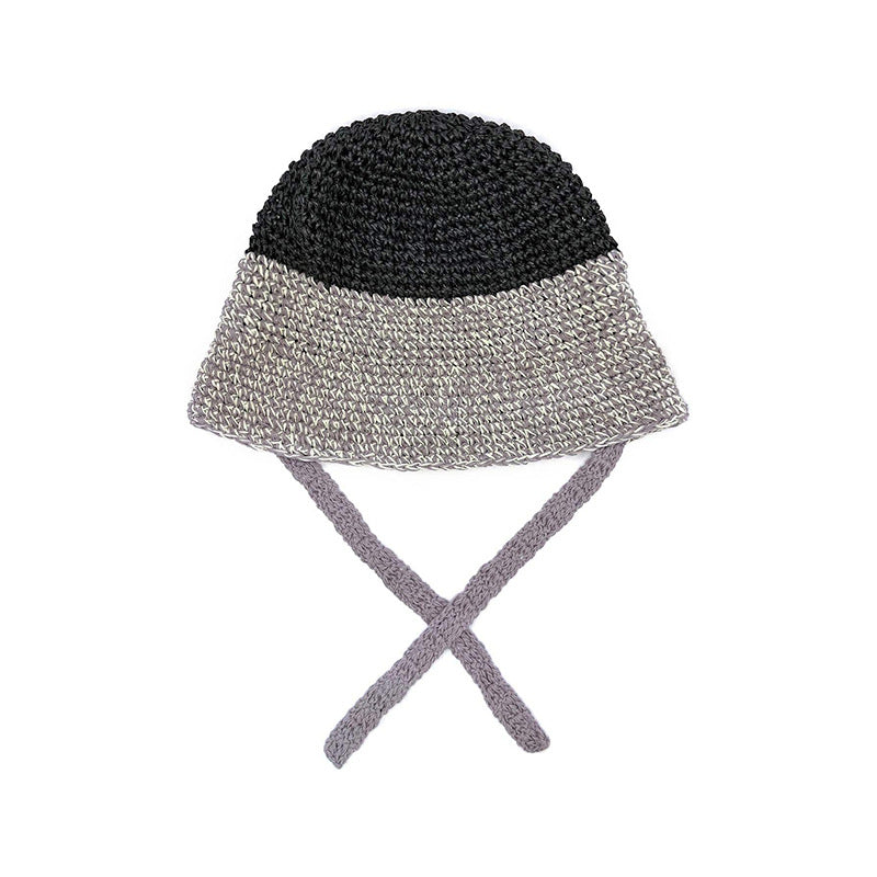 Men's And Women's Fashion Simple Tissue Paper Grass Bucket Hat