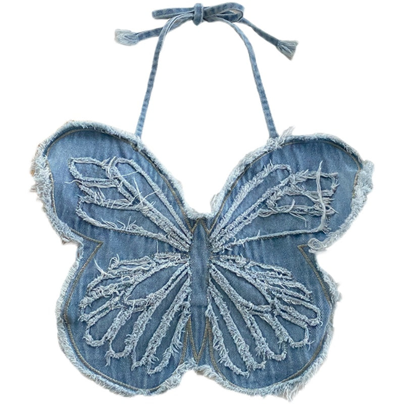 Spice Girls Butterfly Design Sensation Niche Halter Camisole