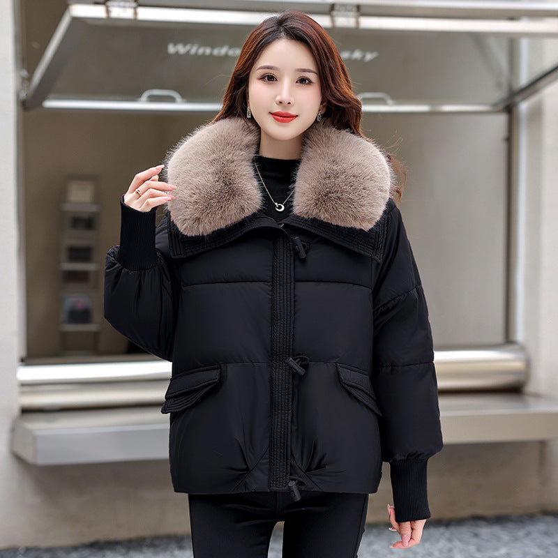 Women's Korean-style Loose Lapels Bread Coat
