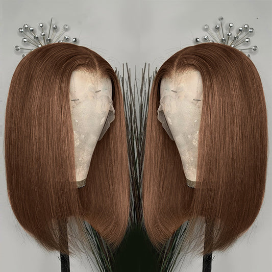 10inch 13x4 Lace Front Straight Bob Wig