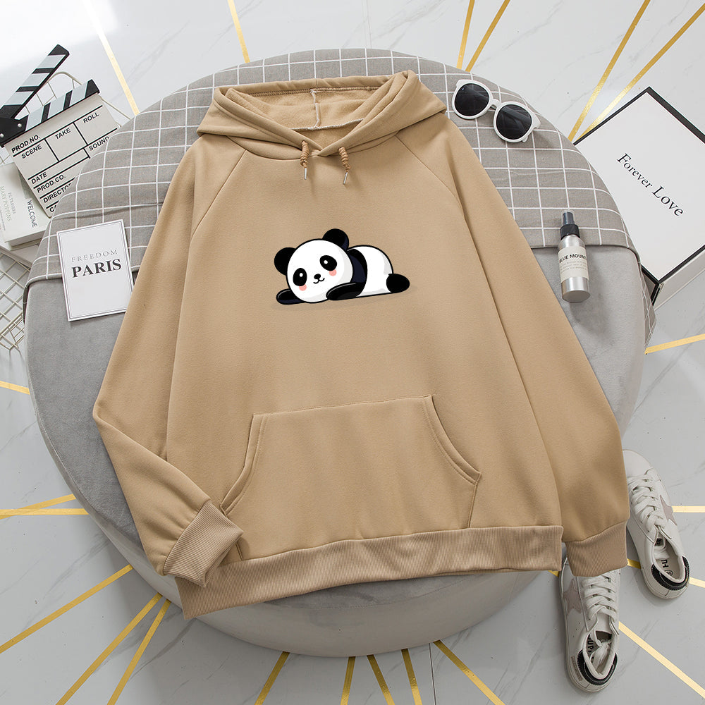 Plus Size Sweater Custom Advertising Shirt Panda Loose Comfortable Hoodie