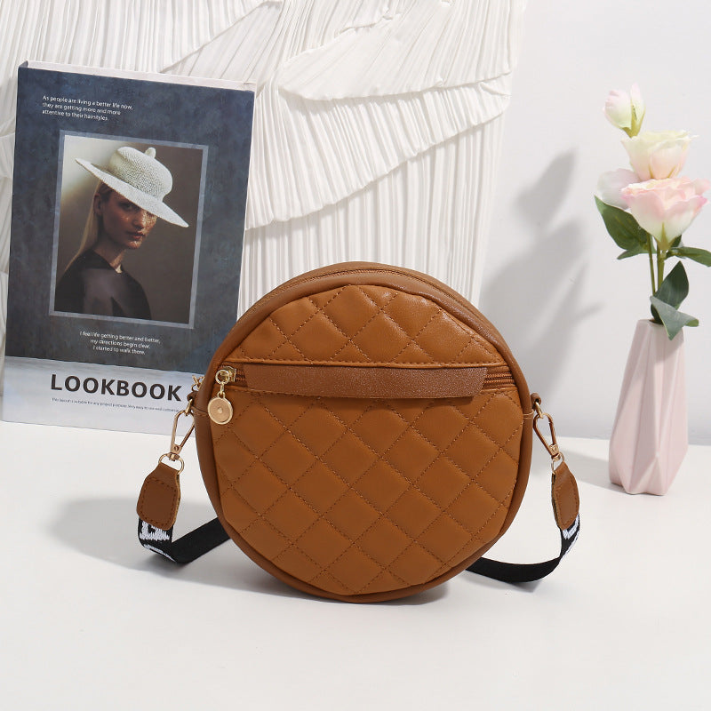Women's Fashion Simple Solid Color Single Shoulder Crossbody Bag