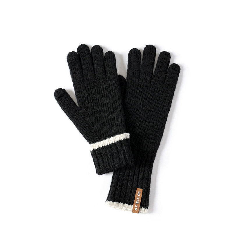 Women's Wool Knitted Long Gloves
