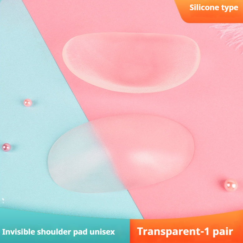 Unisex Invisible Silicone Sponge Shoulder Pad
