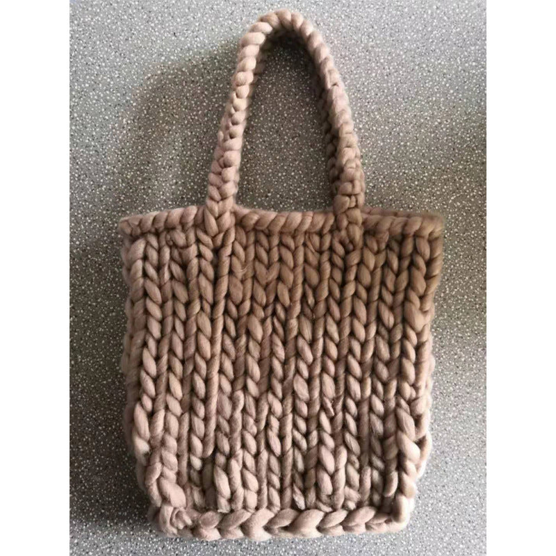 Solid Color Handmade Crochet All Match