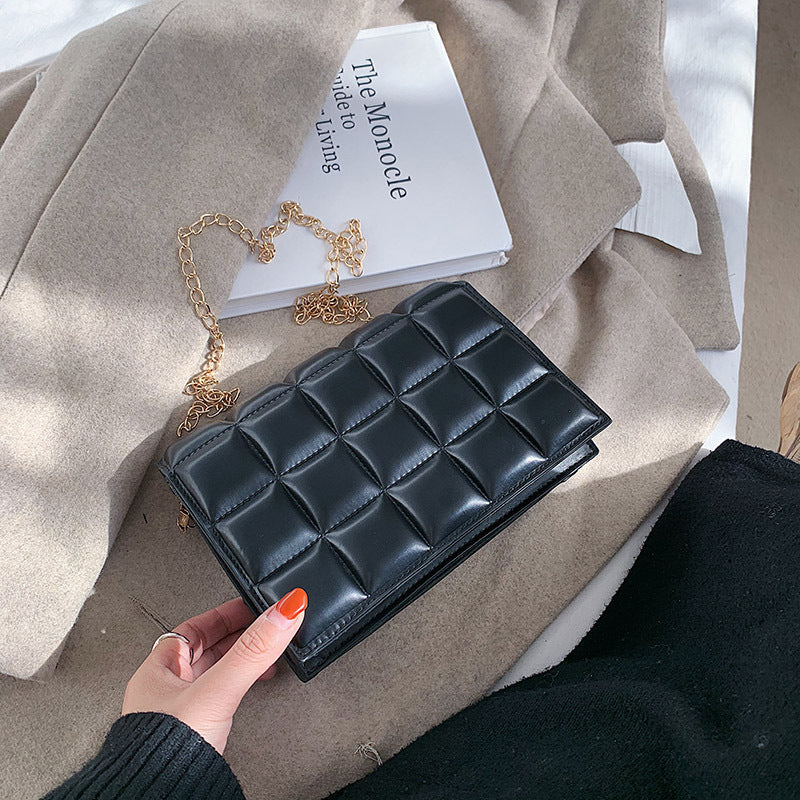 Chain Portable Small Bag Trendy Niche Design Shoulder Bag Female Bag Texture Messenger Bag