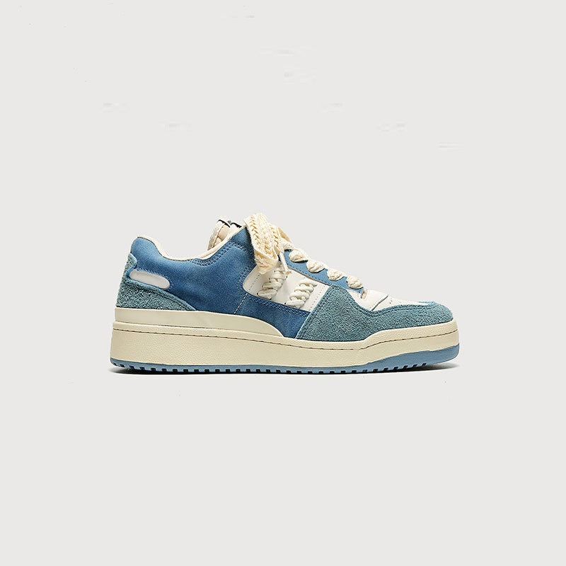 Women's All-match Thick-soled Casual Sports Sliding Low-top Sneakers