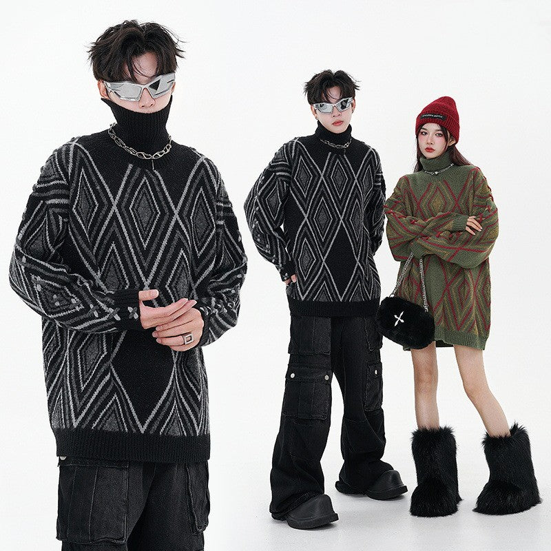 Street Fashion Loose Couple Sweater